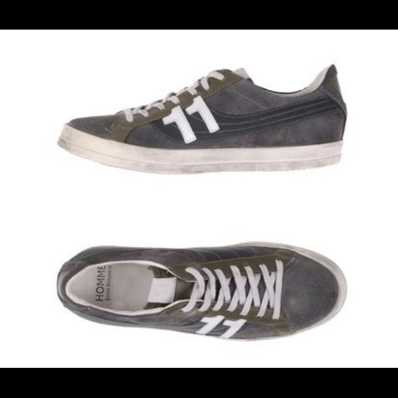 Homme Daniele Alessandrini NWOT leather sneakers Homme Daniele Alessandrini NWOT leather sneakers